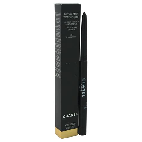 chanel stylo yeux waterproof 88 noir intense|chanel stylo yeux waterproof eyeliner.